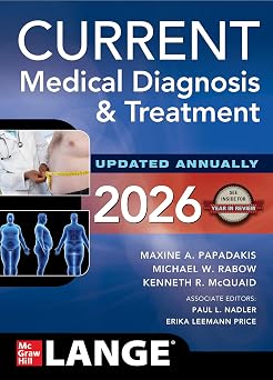 Current Medical Diagnosis & Treatment 2026 65ed